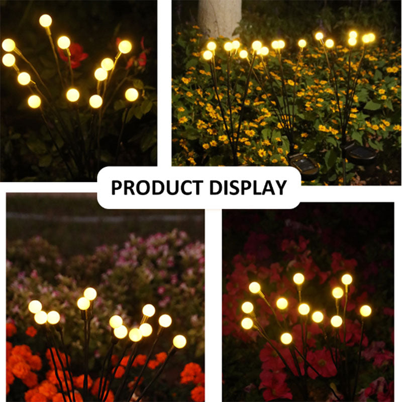 Solar LED Light Outdoor Garden Decoration Landscape Lights Firefly Firefly Lawn