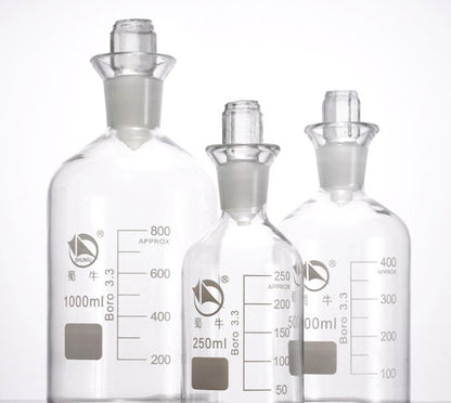 High-Temperature Resistant Borosilicate Glass Dissolved Oxygen Bottle for Polluted Water，Lab7th