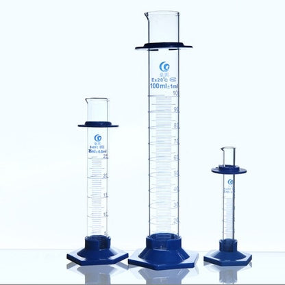 glass graduated cylinder,glass measuring device,glass volumetric flask,glassware,high-quality thick-walled glass graduated cylinder,lab7th