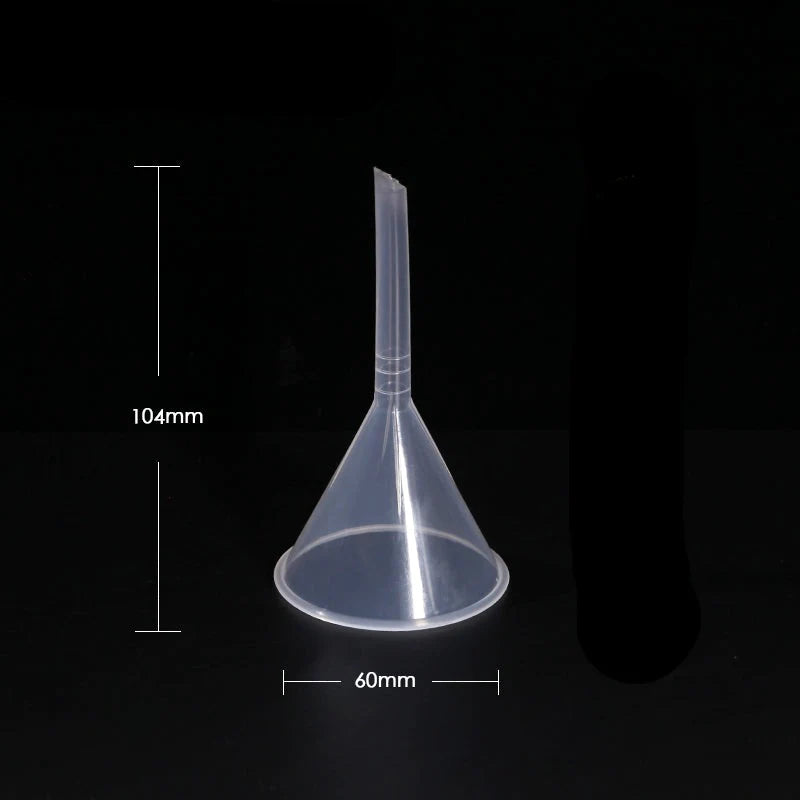 Funnel, Plastic PP, Diameter 50 to 100 mm